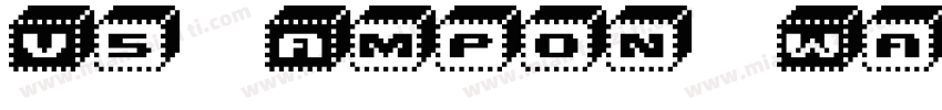 V5 Ampon Warped字体转换